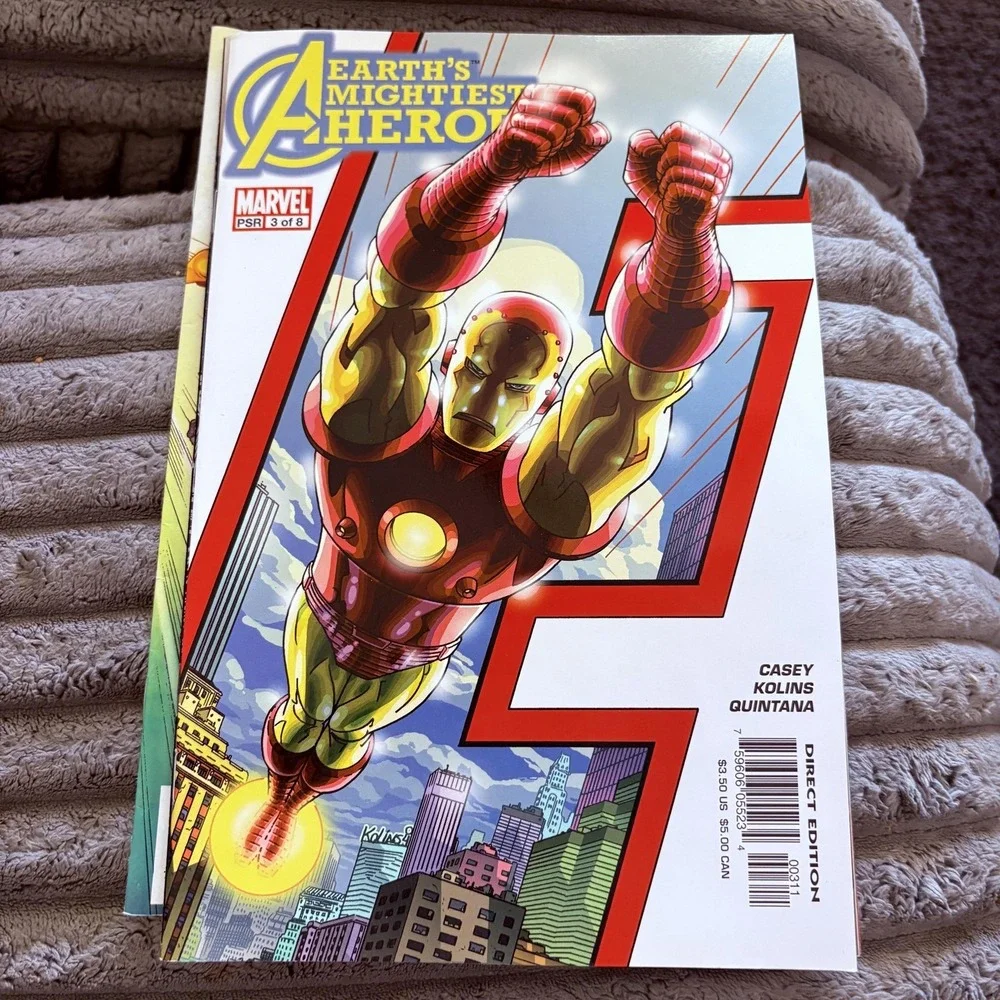 Marvel Comics Superhero Lot 8 Thor Iron Man X-Force Spider-Man Conan Avengers